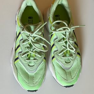 Lime green Adidas Ozweegos - perfect condition